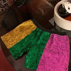 Nothing Says Mardi Gras Like Sequin Trunks